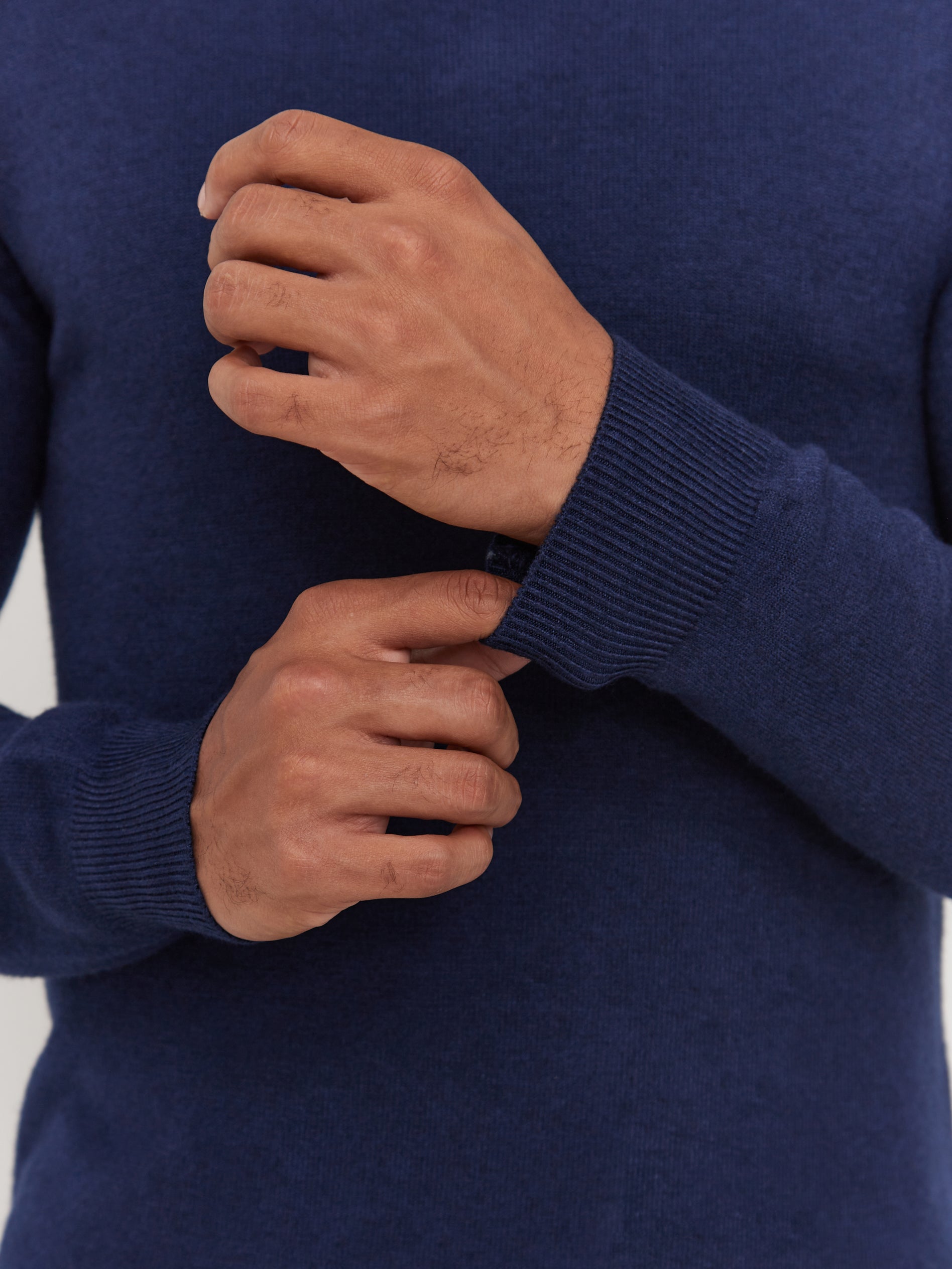 Polo Neck "Martin Blue"